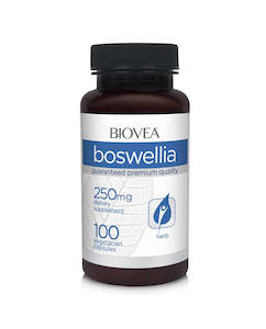 Pain Inflammation: Biovea Boswellia 250mg 100 capsules