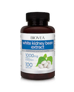 Weight: Biovea White kidney extract 1000mg 100 vegetarian capsules