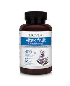 Woman S Health: Biovea Vitex fruit chasteberry 400mg 120 vegetarian capsules