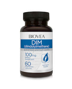 Biovea DIM diindolylmethane 100mg 60 capsules