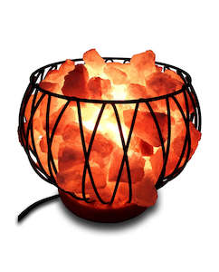 Himalayan salt lamp cage