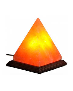 Himalayan Salt Lamps: Himalayan salt lamp pyramid