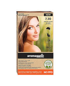 Aromaganic haircolour 7.30N Medium golden blonde