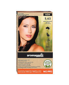 Aromaganic: Aromaganic haircolour 5.63 Rich chocolate brown