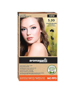 Aromaganic haircolour 5.30 Golden brown chestnut