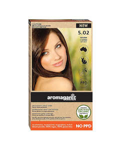 Aromaganic haircolour 5.02 Warm coffee