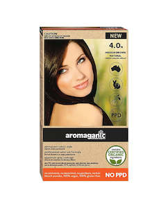 Aromaganic: Aromaganic haircolour 4.0N Brown