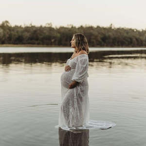 Maternity Dress: Harriet Dress | Size Large