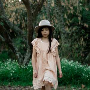 Girls Dresses 1: Grenadine Dress | Blush| Size 8