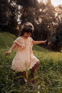 Girls Dresses 1: Grenadine Dress | Blush | Size 4