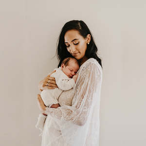 Hattie Lace Dress | White | Free Size