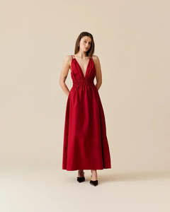 Ruby Hero Maxi Dress | Designer Dress Rental