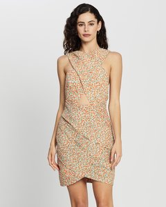 Capri Dress in Pink Carnation