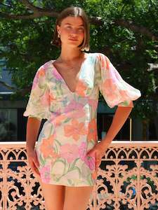 Hansen and Gretel Bella Mini Dress - Flower Market