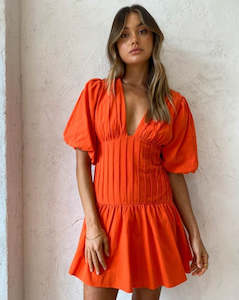 By Nicola Fiesta Stitch Waist Mini Dress