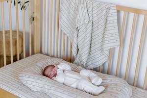 Fitted Cot Sheet | Forget Me Not