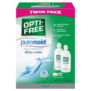 Opti-Free PureMoist Multi-Purpose Solution Twin Pack