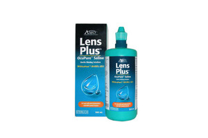 Products: LENS PLUS OcuPure Saline Solution