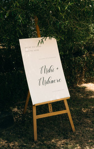 Welcome sign - Mihi Leo Design Studio