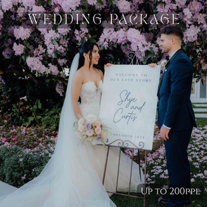 Wedding package - Up to 200 guests Leo Design Studio