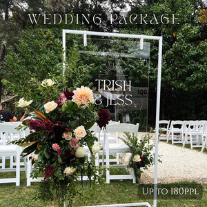 Products: Wedding package - Up to 180 guests Leo Design Studio