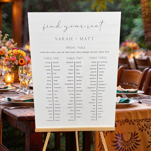 Seating plan - Sarah Leo Design Studio