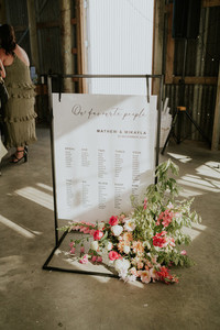 Products: Seating chart - Mikayla Leo Design Studio