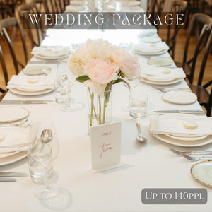 Wedding package - Up to 140 guests Leo Design Studio