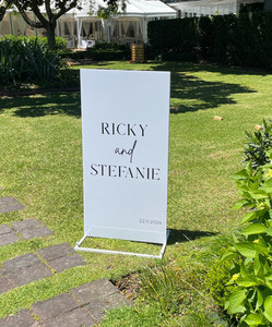 Welcome sign - Stefanie Leo Design Studio