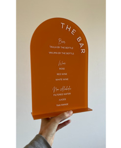 Bar Menu - Design 3 Leo Design Studio