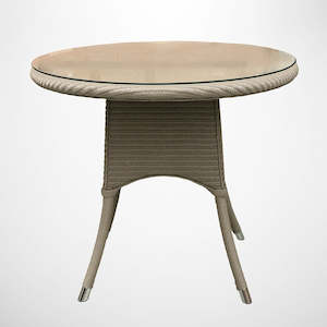 Furniture: Nimes Table 900DIA in Taupe