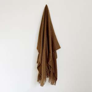 Essentials: Luggate Brown Throw