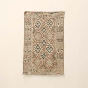 Best Selling: Hand Knotted Afghan Kilim Rug | Nader | 80 x 128