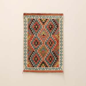 Best Selling: Hand Knotted Afghan Kilim Rug | Asksar | 85 x 127