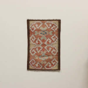Best Selling: Hand Knotted Afghan Kilim Rug / Mat 92 x 60cm