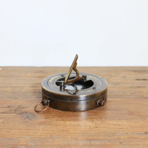 Best Selling: Sundial with Compass in Two Toned Antique Finish