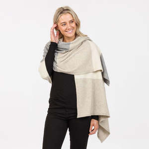 Best Selling: Travel Wrap in Natural Stripe