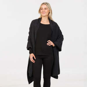 Best Selling: Travel Wrap in Charcoal