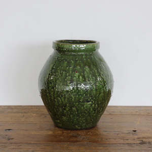 Best Selling: Lucca Urn Medium in Green