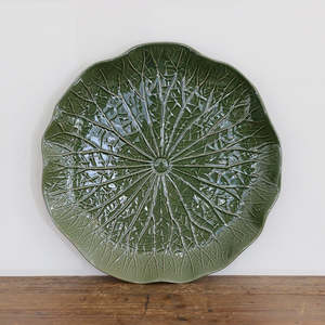 Kitchen Tableware: Verde Leaf Plate
