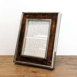 Homewares: Soho Bone & Stainless Steel Photo Frame