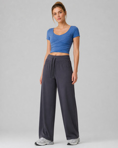 FlowMotion High-Waisted Drawstring Pants