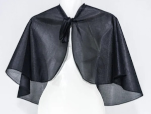 Products: Knitted Comb Out Cape