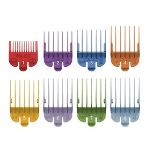 Clipper Trimmer Accessories: Wahl Clipper Guides Set #1-8