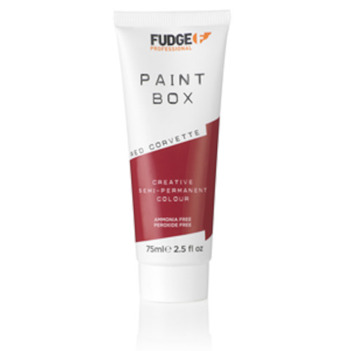 Fudge Professional Paint Box Red Corvette