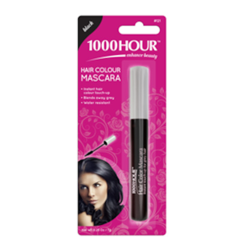 1000 Hour: 1000 Hour Hair Colour Mascara Black