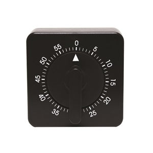 Mechanical Timer Black Square