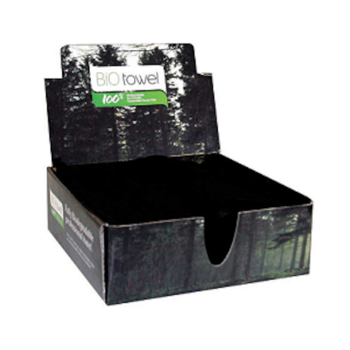 Towels Neck Strips: Bio Towel Neck Strips Black