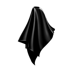 Wahl 3004 Microfibre Cape Black
