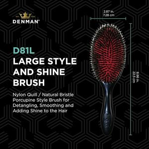 Salon Accessories: Denman Grooming Brush Medium D81L